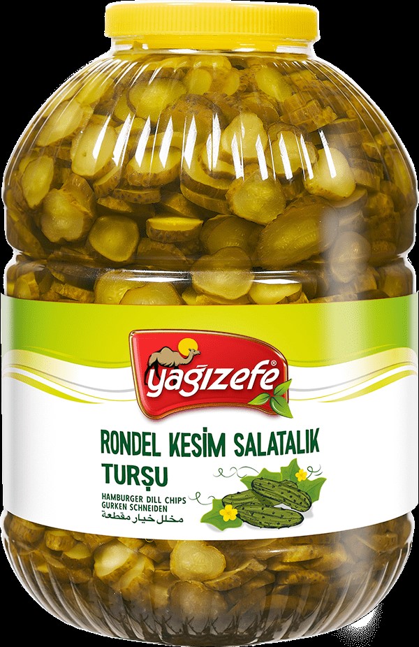 RONDEL KESİM KORNİŞON SALATALIK TURŞUSU